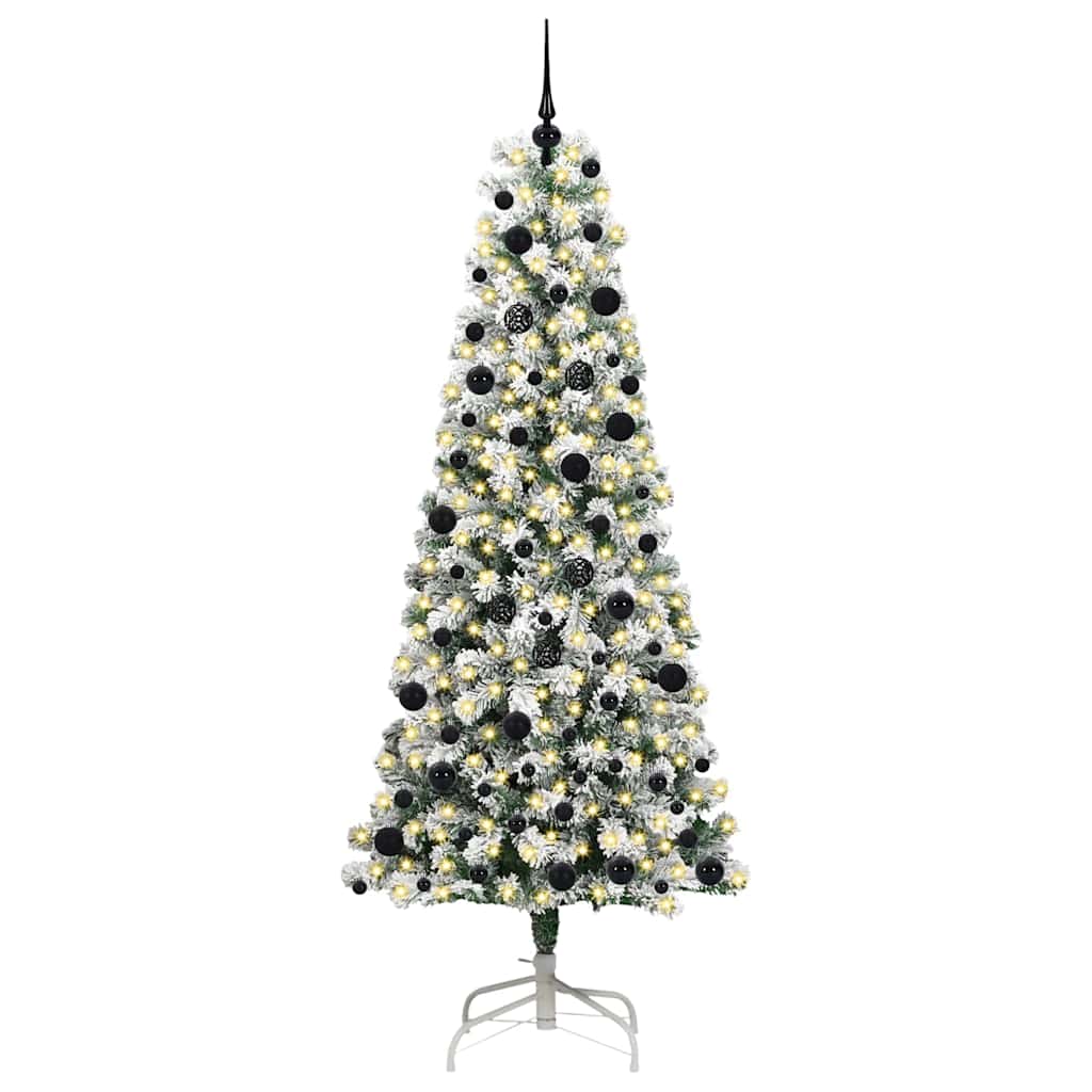 Artificial Hinged Christmas Tree 240 cm PVC