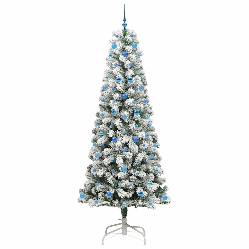 Artificial Hinged Christmas Tree 240 cm PVC