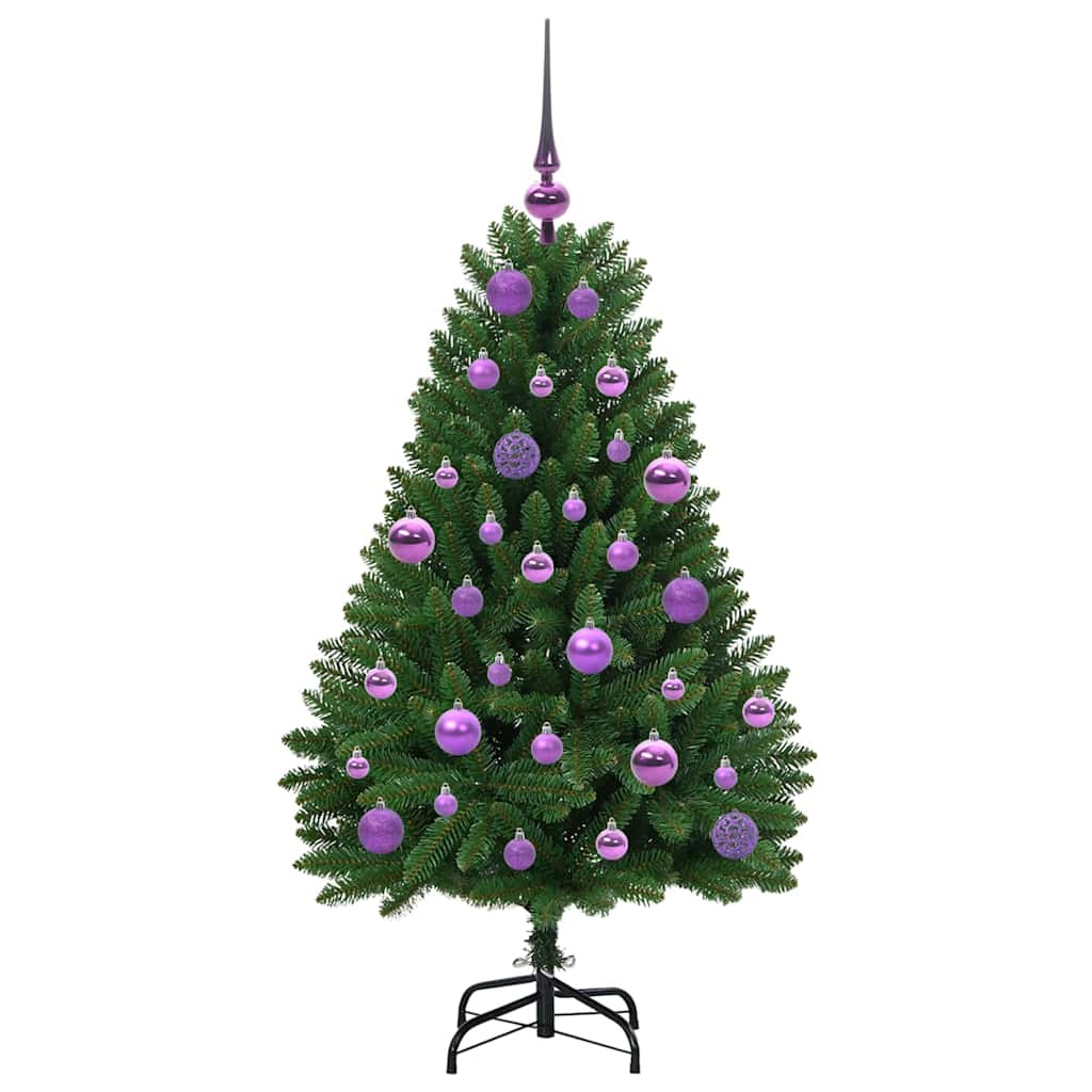 Artificial Christmas Tree Green 120 cm PVC and Metal