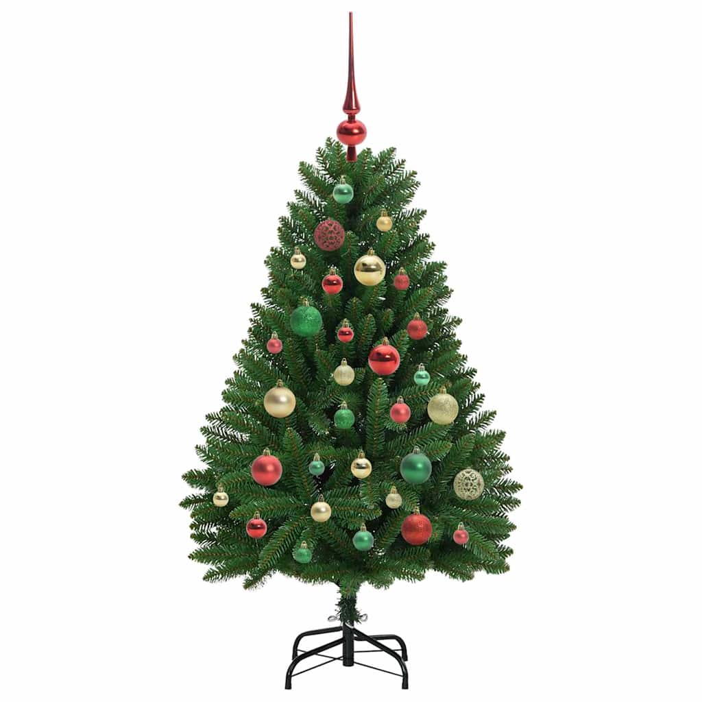 Artificial Christmas Tree Green 120 cm PVC and Metal