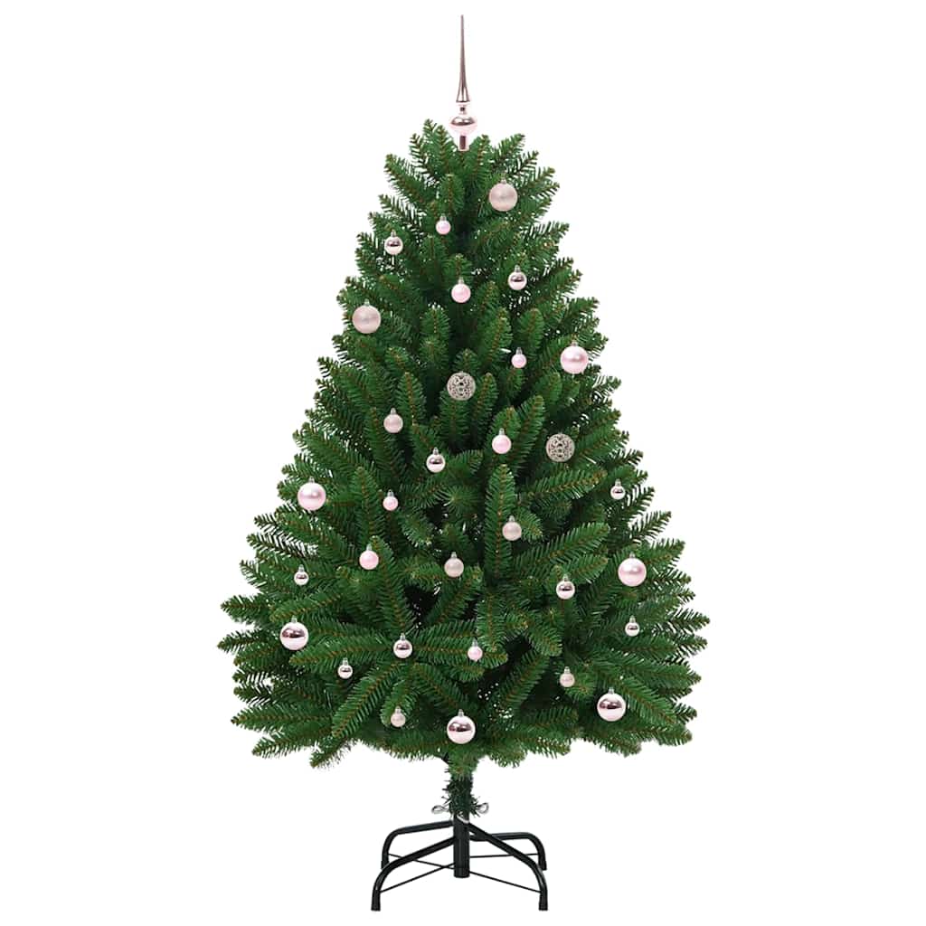 Artificial Christmas Tree Green 150 cm PVC and Metal
