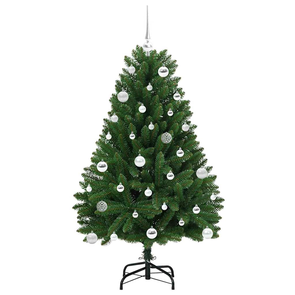 Artificial Christmas Tree Green 150 cm PVC and Metal