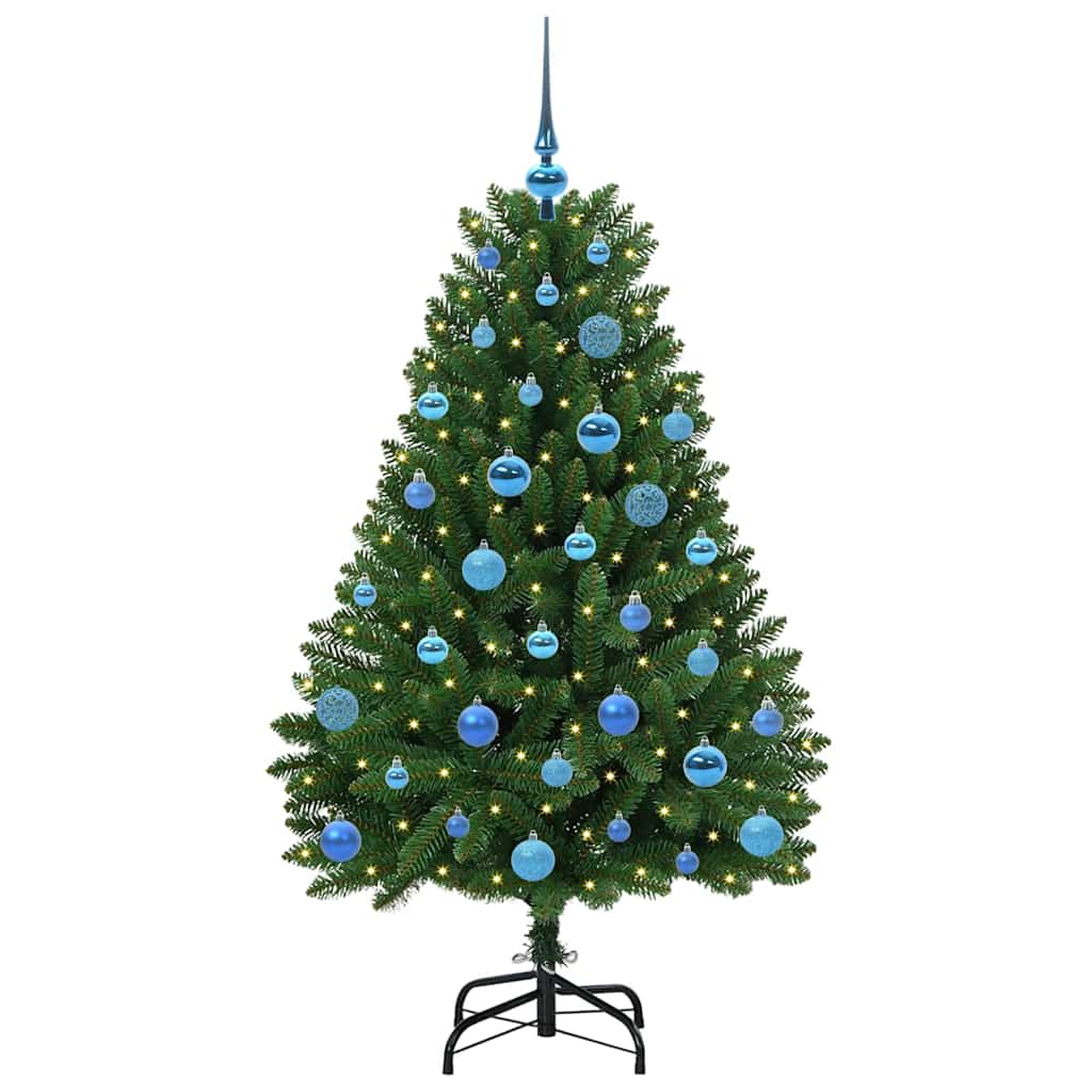 Artificial Christmas Tree Green 150 cm PVC and Metal