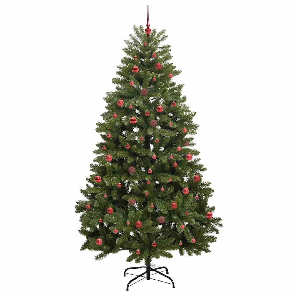 Artificial Christmas Tree Green 240 cm PVC and Metal