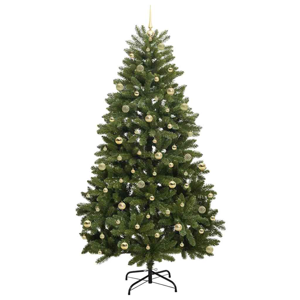 Artificial Christmas Tree Green 240 cm PVC and Metal
