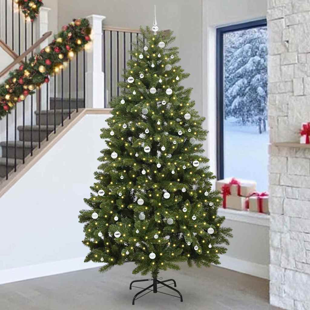 Artificial Christmas Tree Green 270 cm PVC and Metal