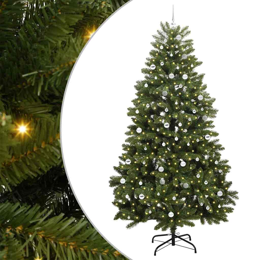Artificial Christmas Tree Green 270 cm PVC and Metal