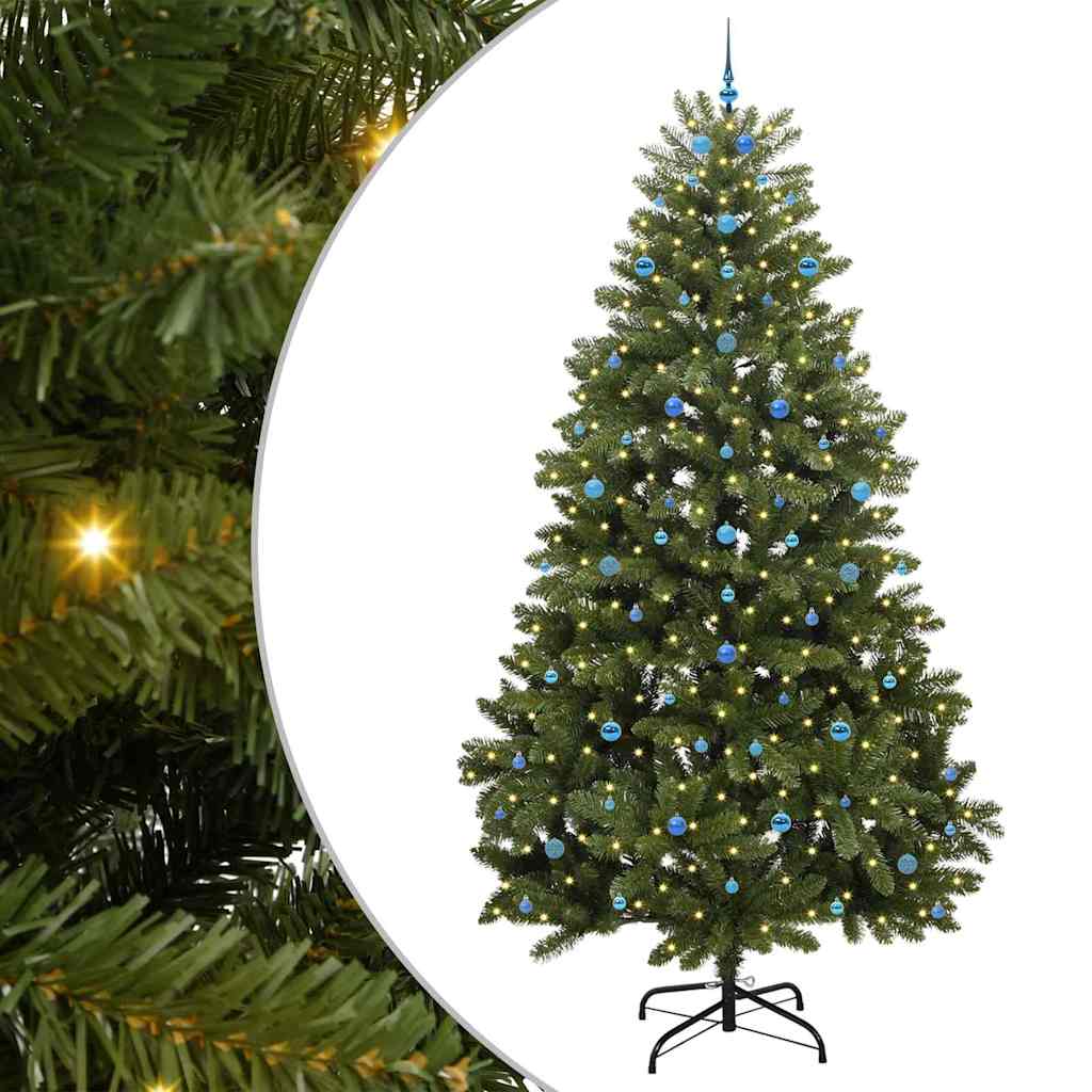 Artificial Christmas Tree Green 300 cm PVC and Metal