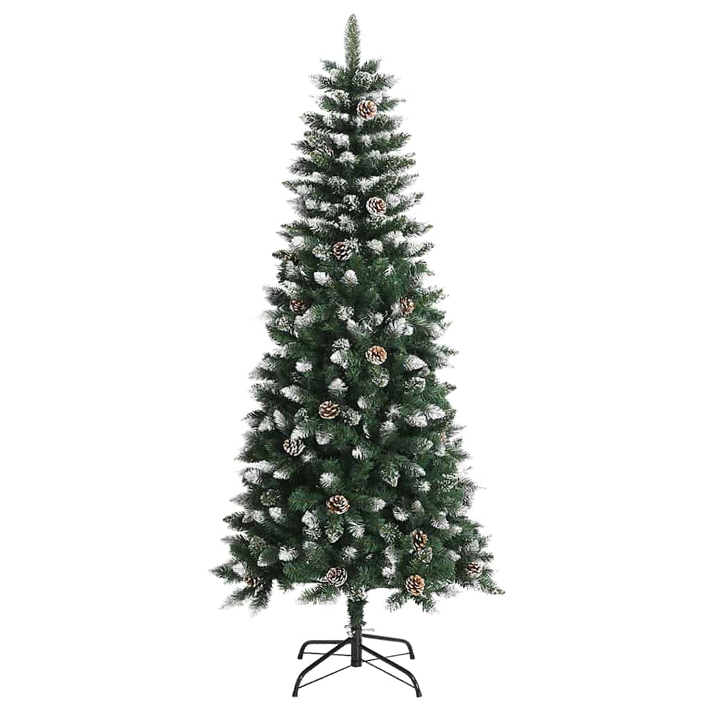 Artificial Christmas Tree with 150 LEDs Green 66 x 66 x 150 cm