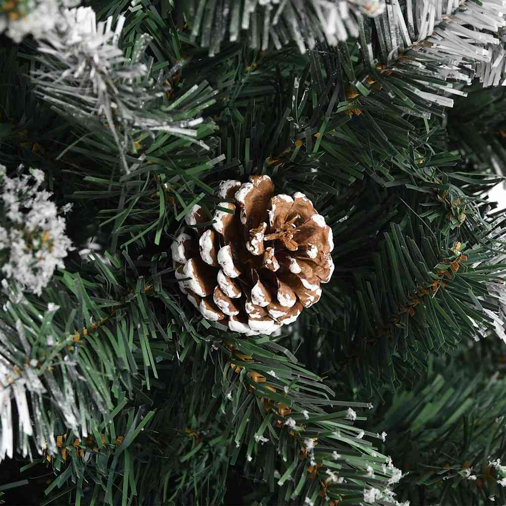 Artificial Christmas Tree with 300 LEDs Green 76 x 76 x 180 cm