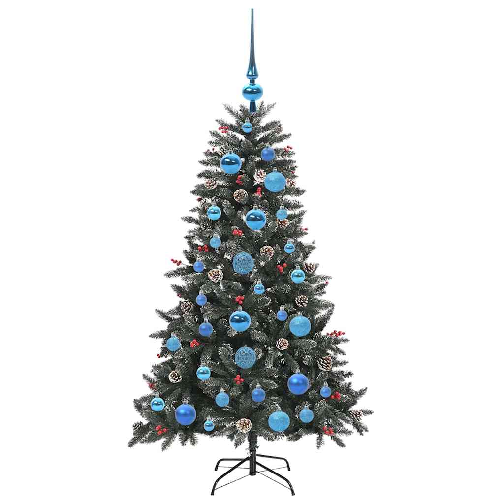 Artificial Christmas Tree with 150 LEDs Green 68 x 68 x 120 cm