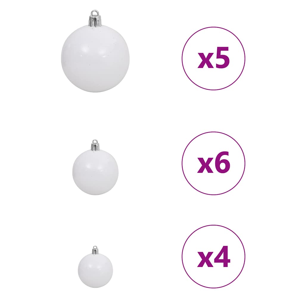 Artificial Christmas Tree with Stand Green 83.5 x 83.5 x 150 cm