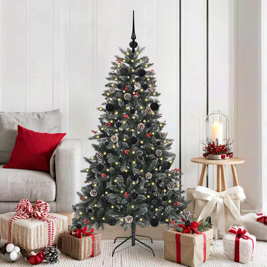 Artificial Christmas Tree with Stand Green 83.5 x 83.5 x 150 cm