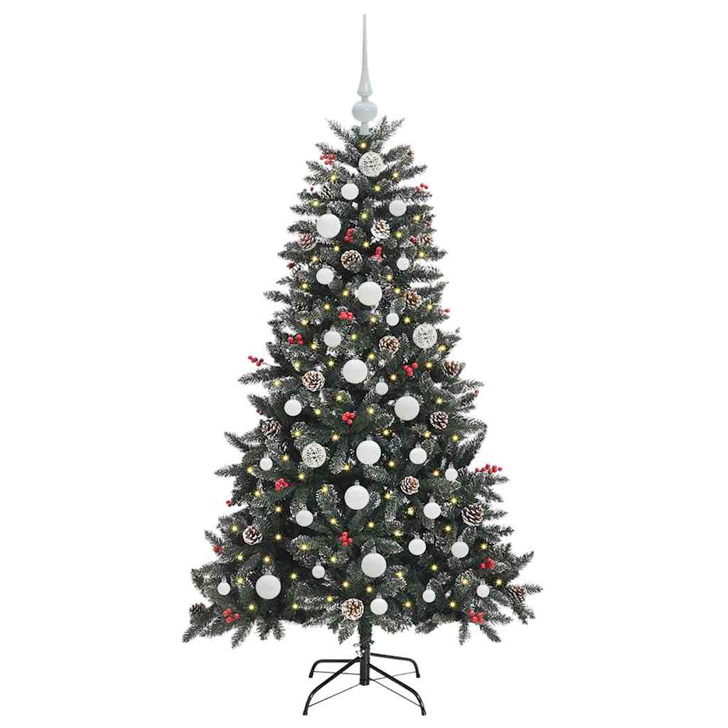 Artificial Christmas Tree with Stand Green 83.5 x 83.5 x 150 cm