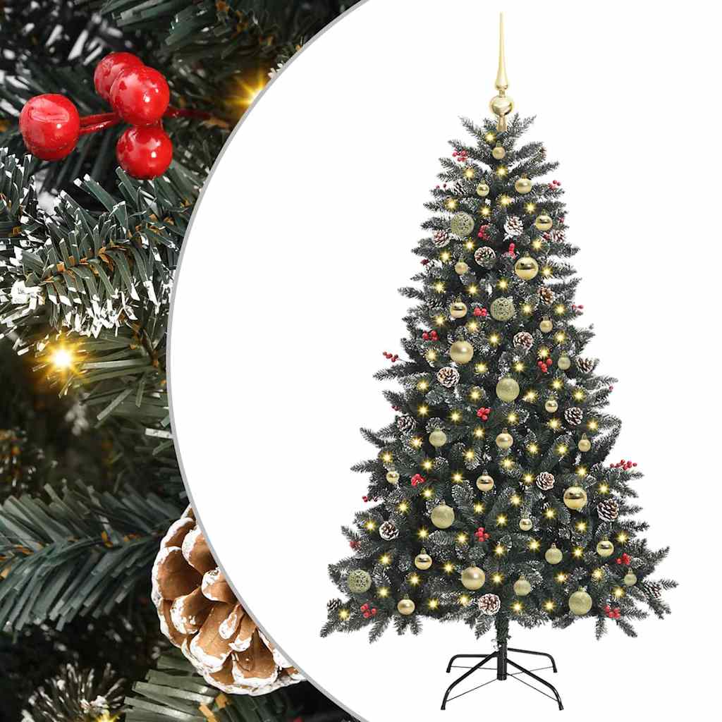 Artificial Christmas Tree with Stand Green 83.5 x 83.5 x 150 cm