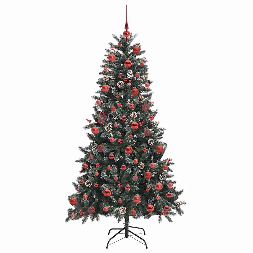 Artificial Christmas Tree with 300 LEDs Green 99 x 99 x 180 cm