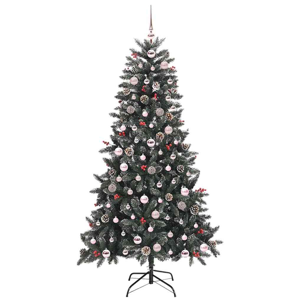Artificial Christmas Tree with 300 LEDs Green 99 x 99 x 180 cm
