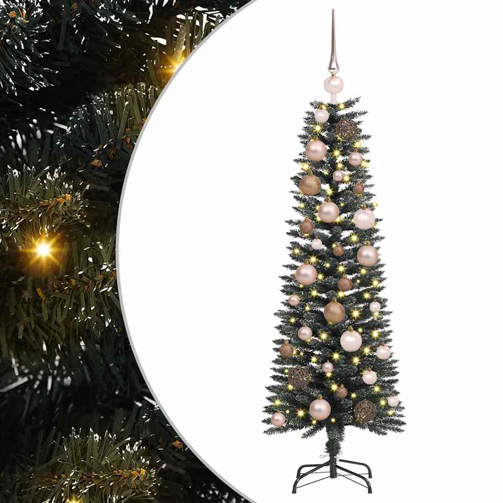 Artificial Christmas Tree with Stand Green 40.5 x 40.5 x 120 cm