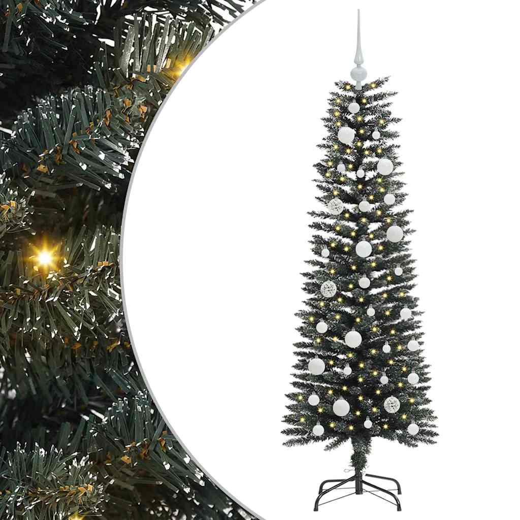 Artificial Christmas Tree with Stand Green 40.5 x 40.5 x 120 cm