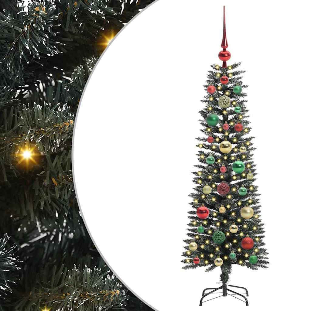 Artificial Christmas Tree with Stand Green 40.5 x 40.5 x 120 cm