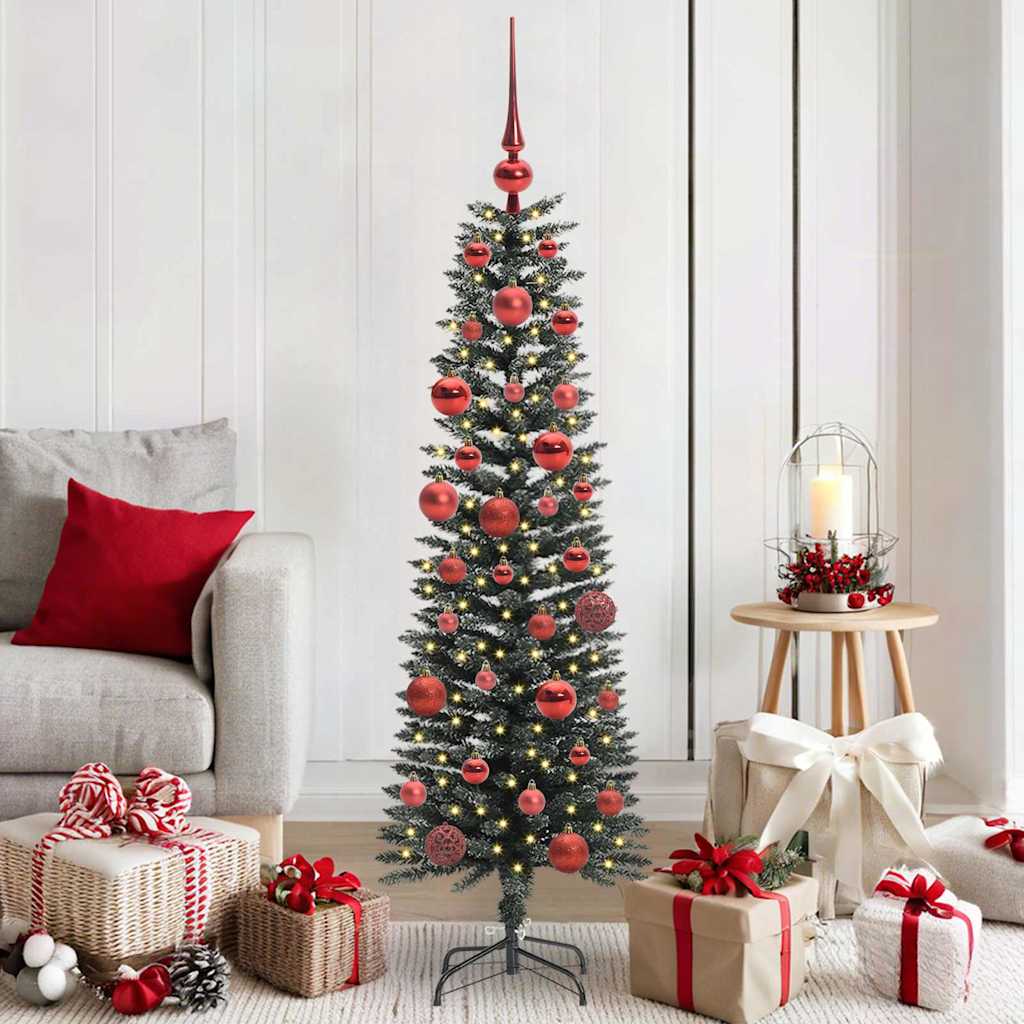 Artificial Christmas Tree with 150 LEDs Green 43 x 43 x 150 cm