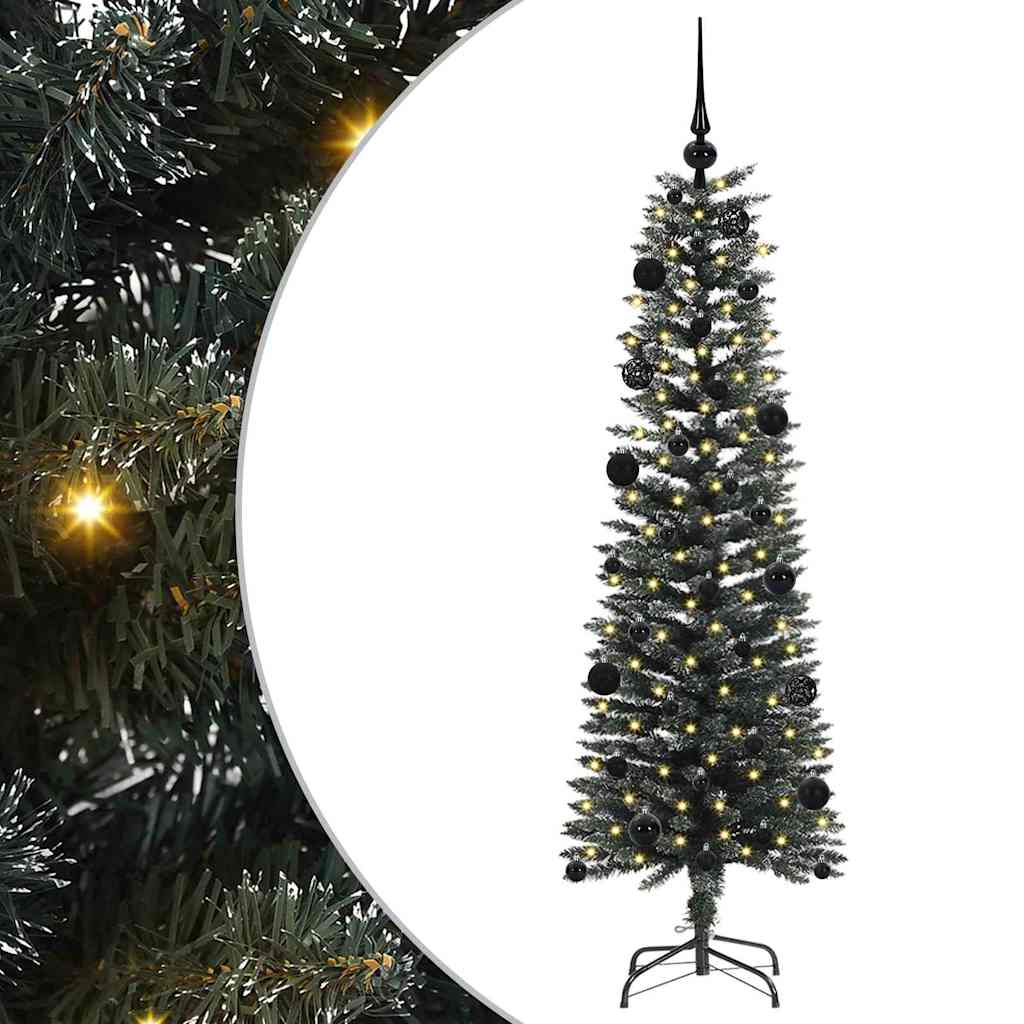 Artificial Christmas Tree with 150 LEDs Green 43 x 43 x 150 cm