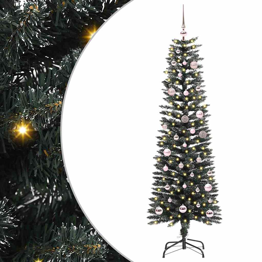 Artificial Christmas Tree with 150 LEDs Green 43 x 43 x 150 cm