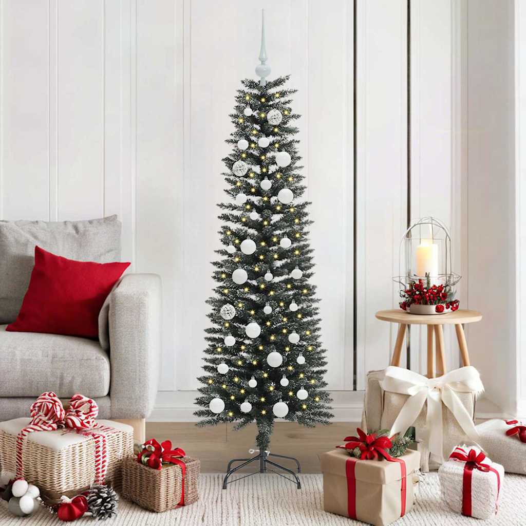 Artificial Christmas Tree with 150 LEDs Green 43 x 43 x 150 cm