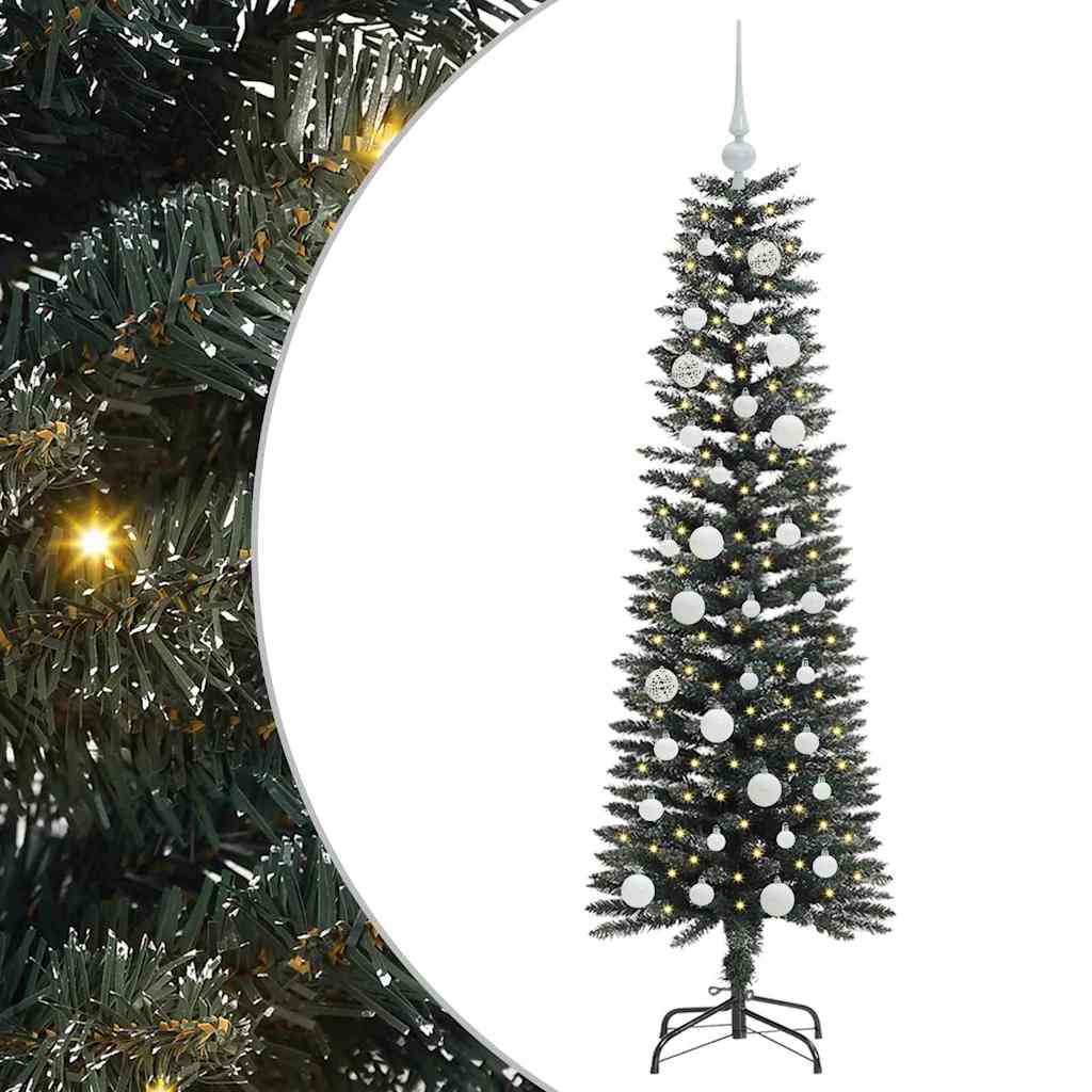 Artificial Christmas Tree with 150 LEDs Green 43 x 43 x 150 cm