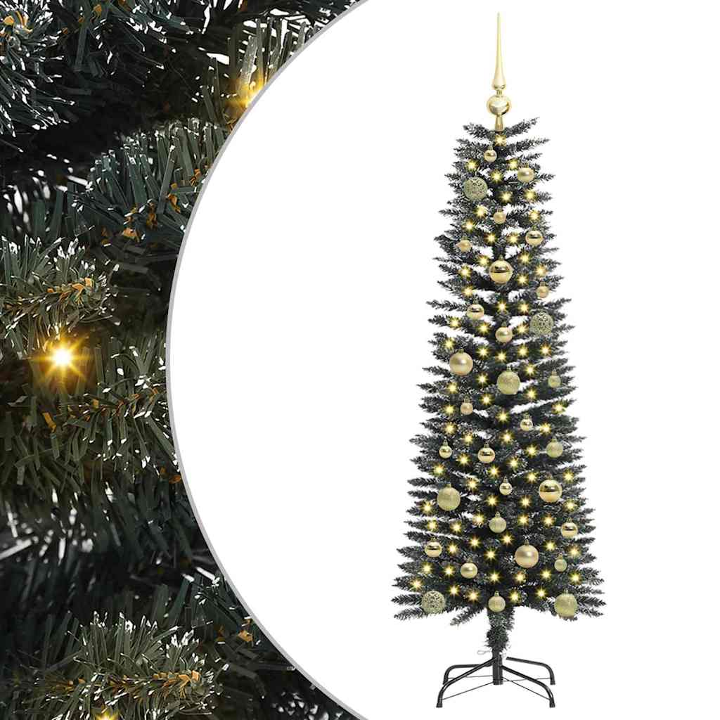 Artificial Christmas Tree with 150 LEDs Green 43 x 43 x 150 cm