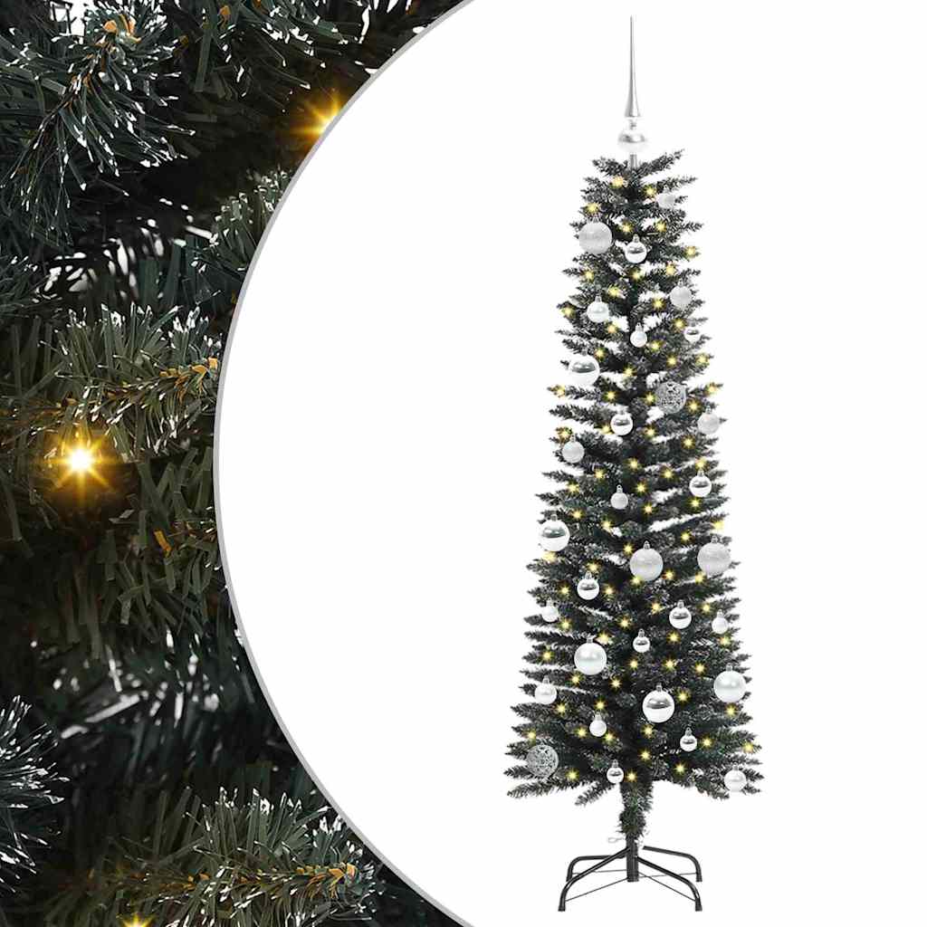 Artificial Christmas Tree with 150 LEDs Green 43 x 43 x 150 cm