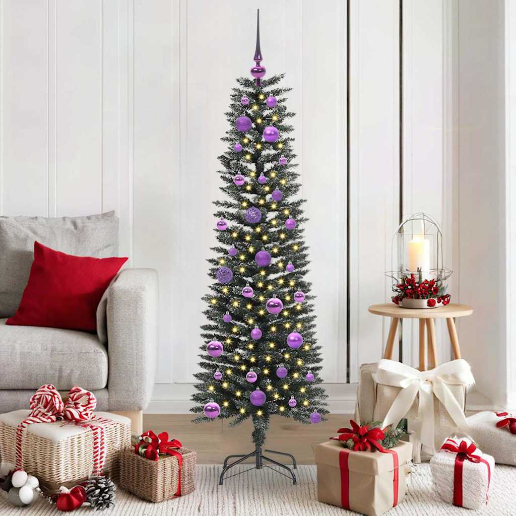 Artificial Christmas Tree with 150 LEDs Green 43 x 43 x 150 cm