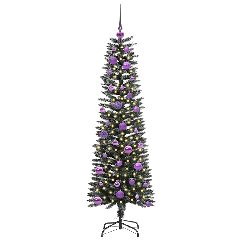 Artificial Christmas Tree with 150 LEDs Green 43 x 43 x 150 cm