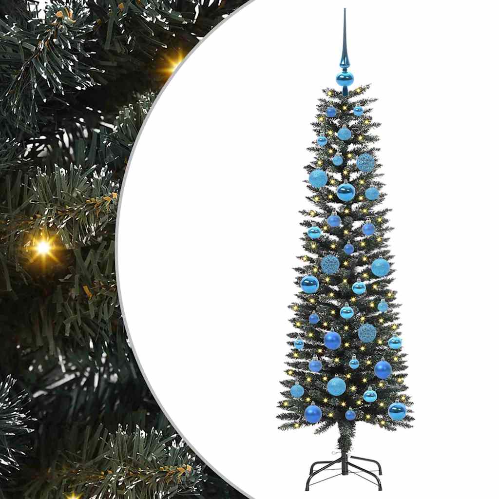 Artificial Christmas Tree with 150 LEDs Green 43 x 43 x 150 cm