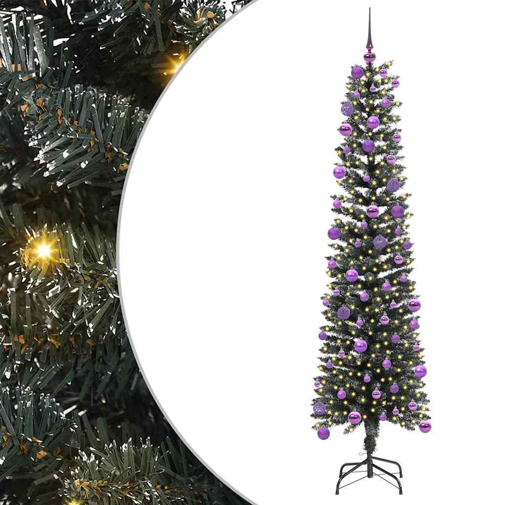 Artificial Christmas Tree with Stand Green 50.5 x 50.5 x 180 cm