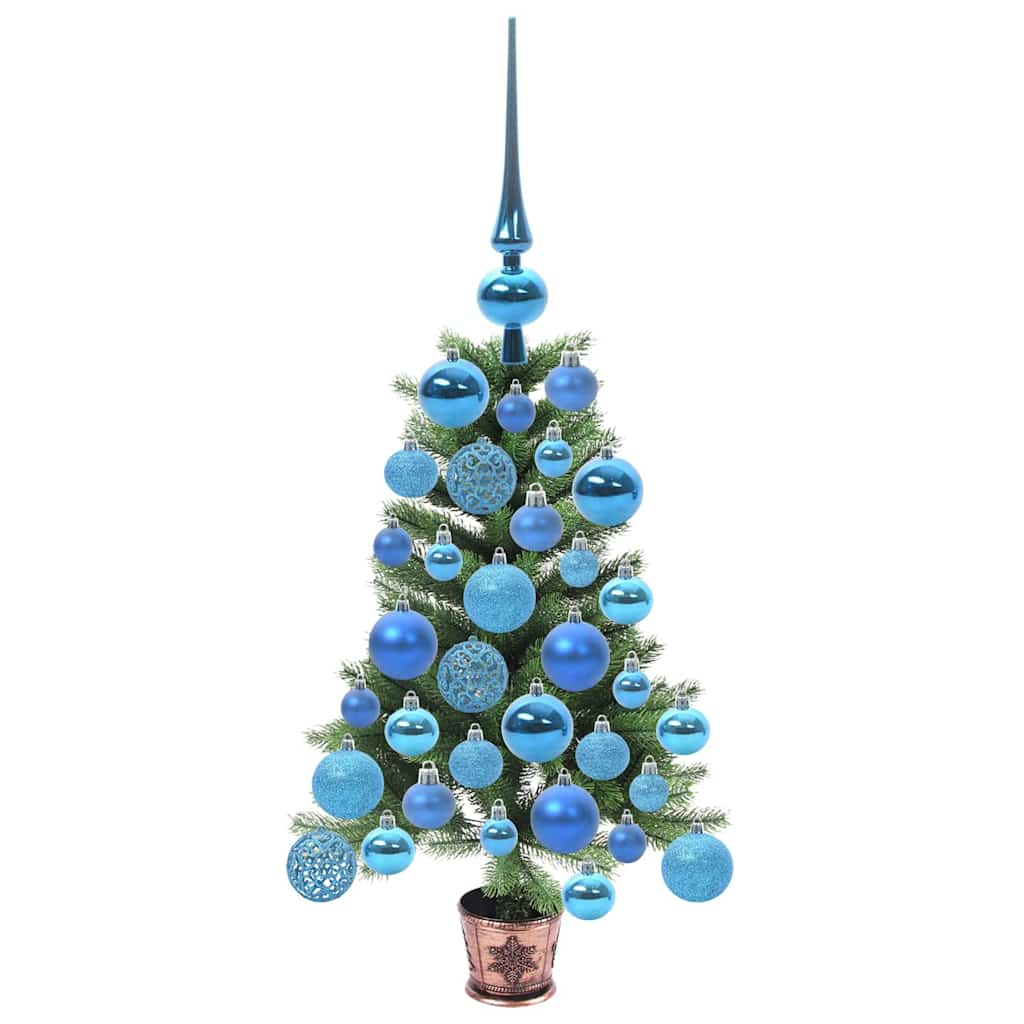 Christmas Tree with 150 LEDs with Stand Green 65 cm PE