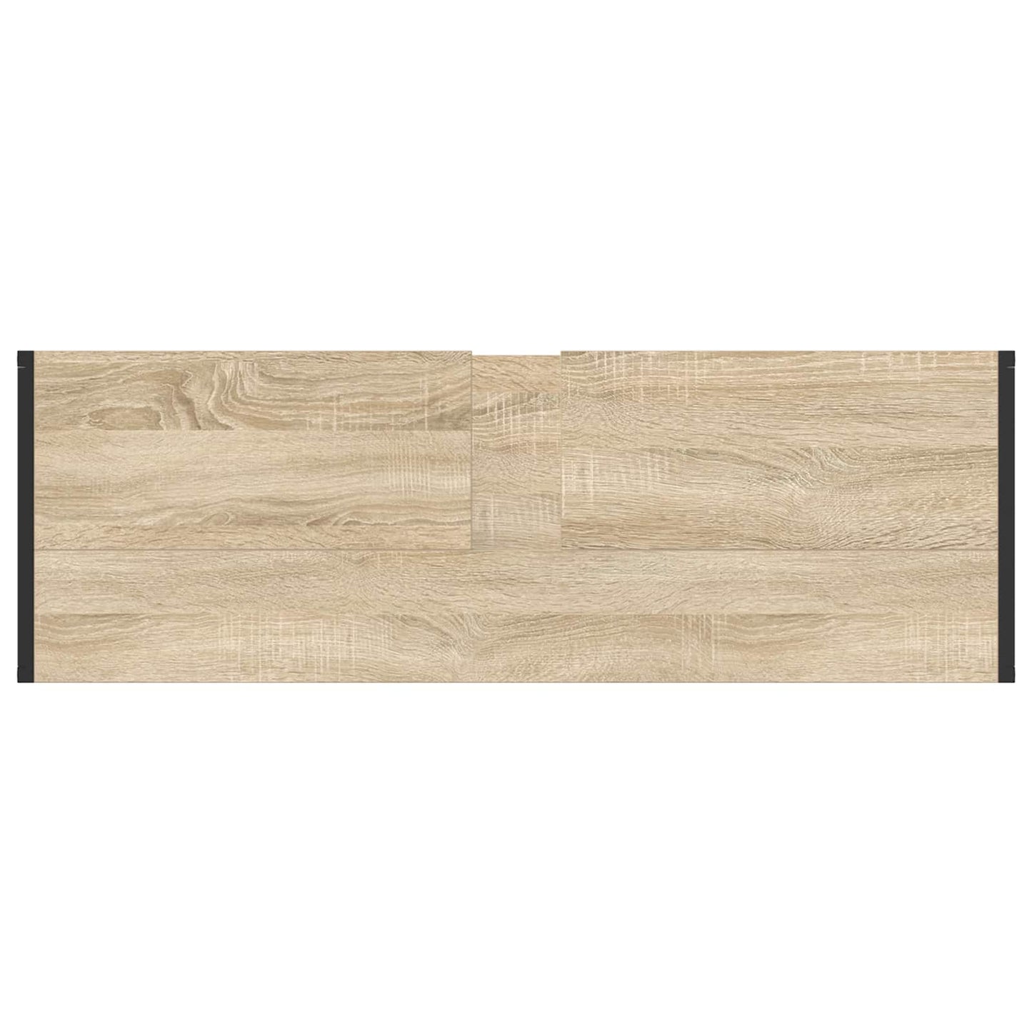 Bathroom Furniture Set with Drawer Sonoma Oak Engineered Wood