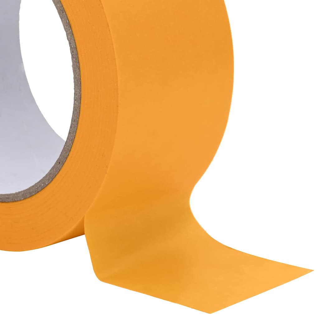 Painter Masking Tapes 12 pcs Yellow 50mm x 50m Paper