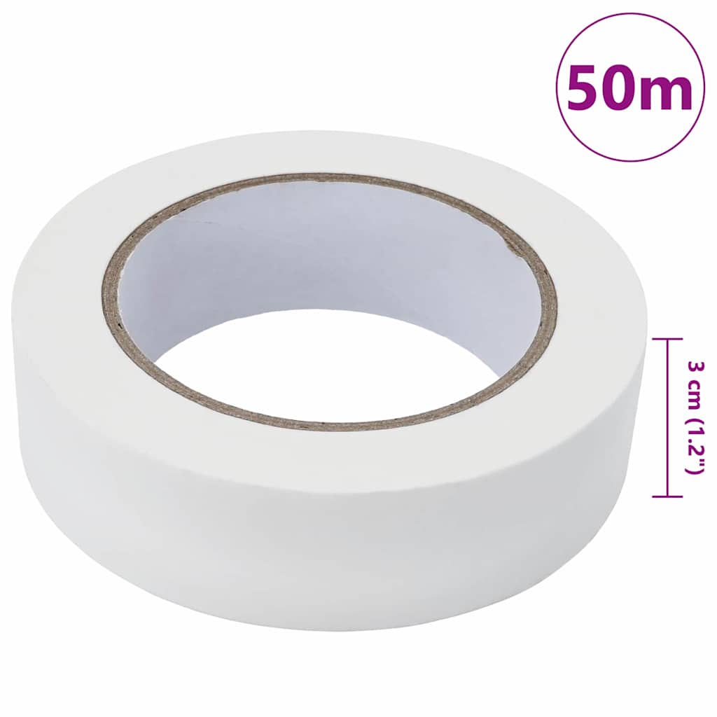 Painter Masking Tapes 24 pcs White 30mm x 50m Paper