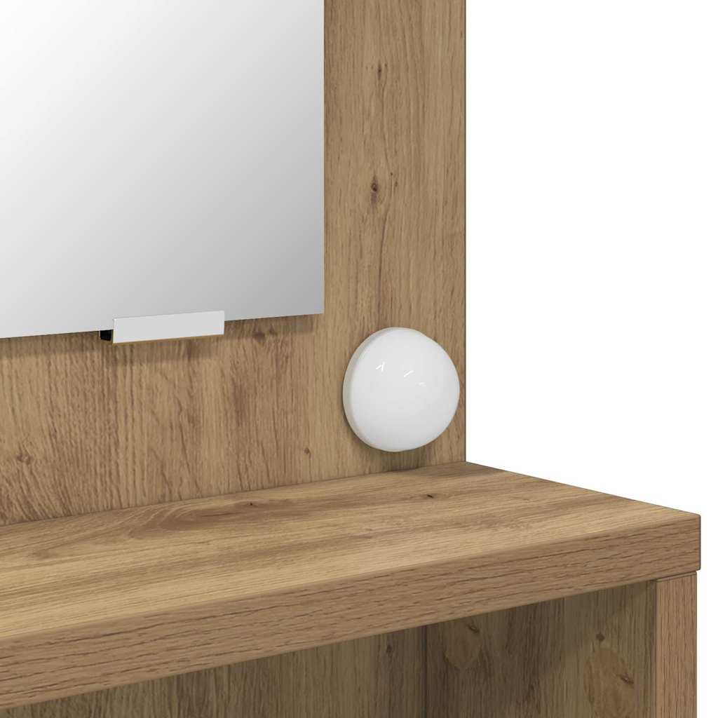 Bedroom Dressing Tables Artisan Oak 80 x 39.6 x 135 cm