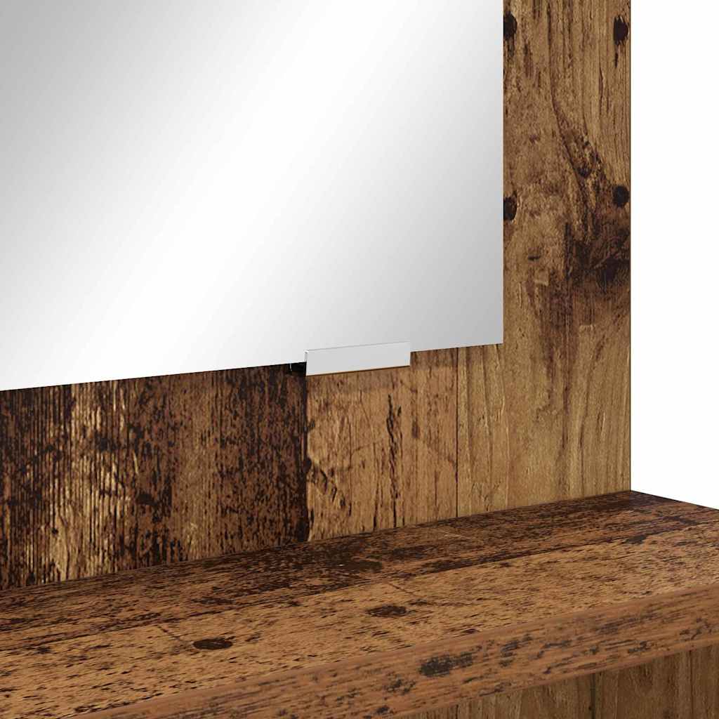 Bedroom Dressing Tables with Drawer Old Wood 80 x 39.6 x 135 cm