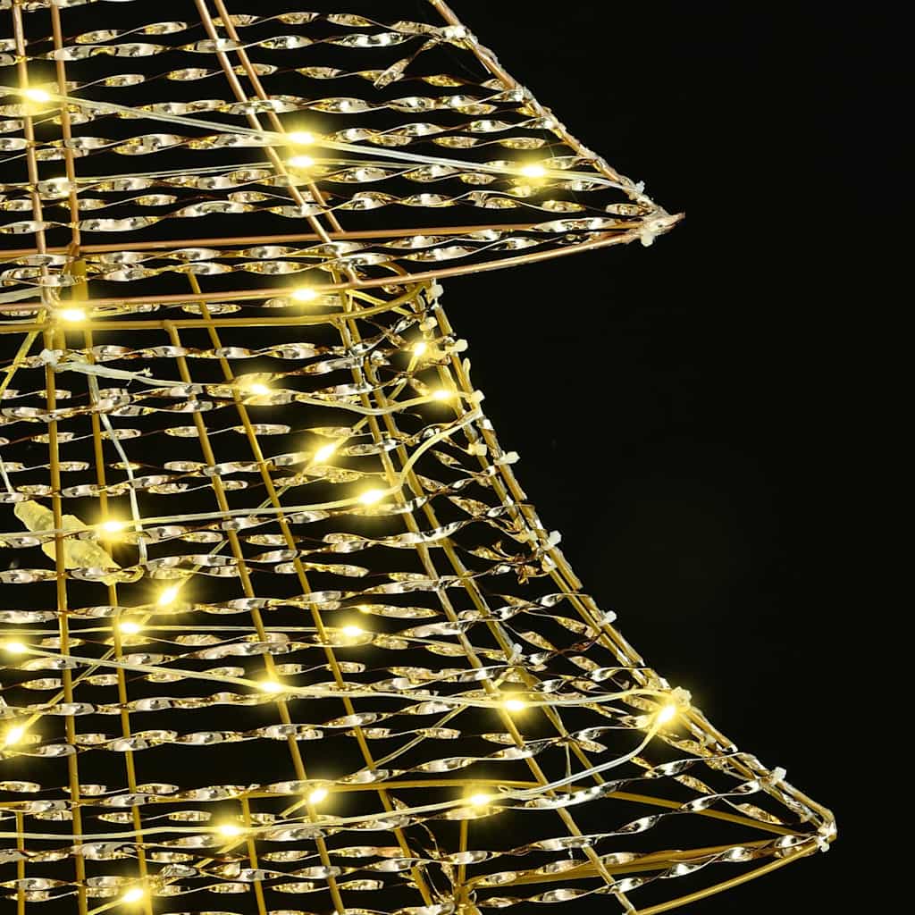 Christmas Tree with 160 LEDs Warm white 150 cm PET