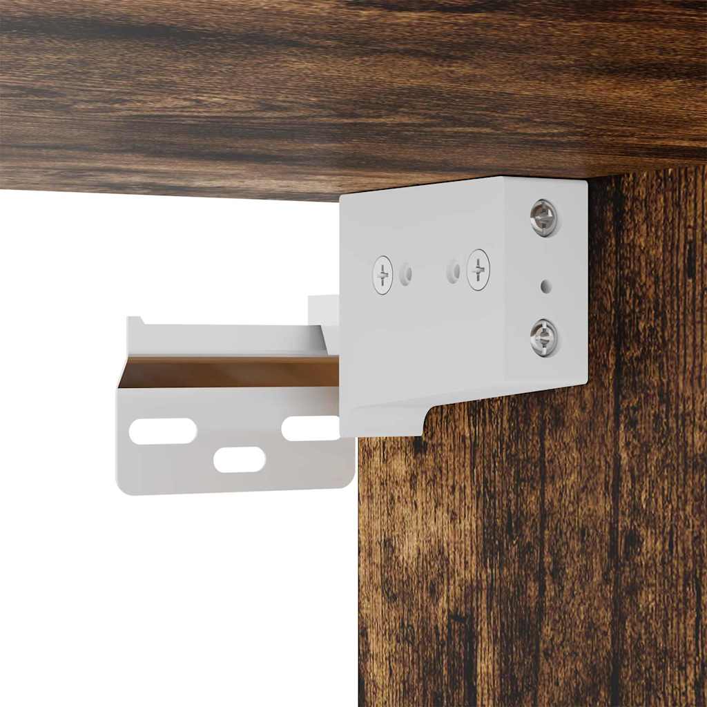 TV Units Wall-mounted 6 pcs Old wood Engineered wood