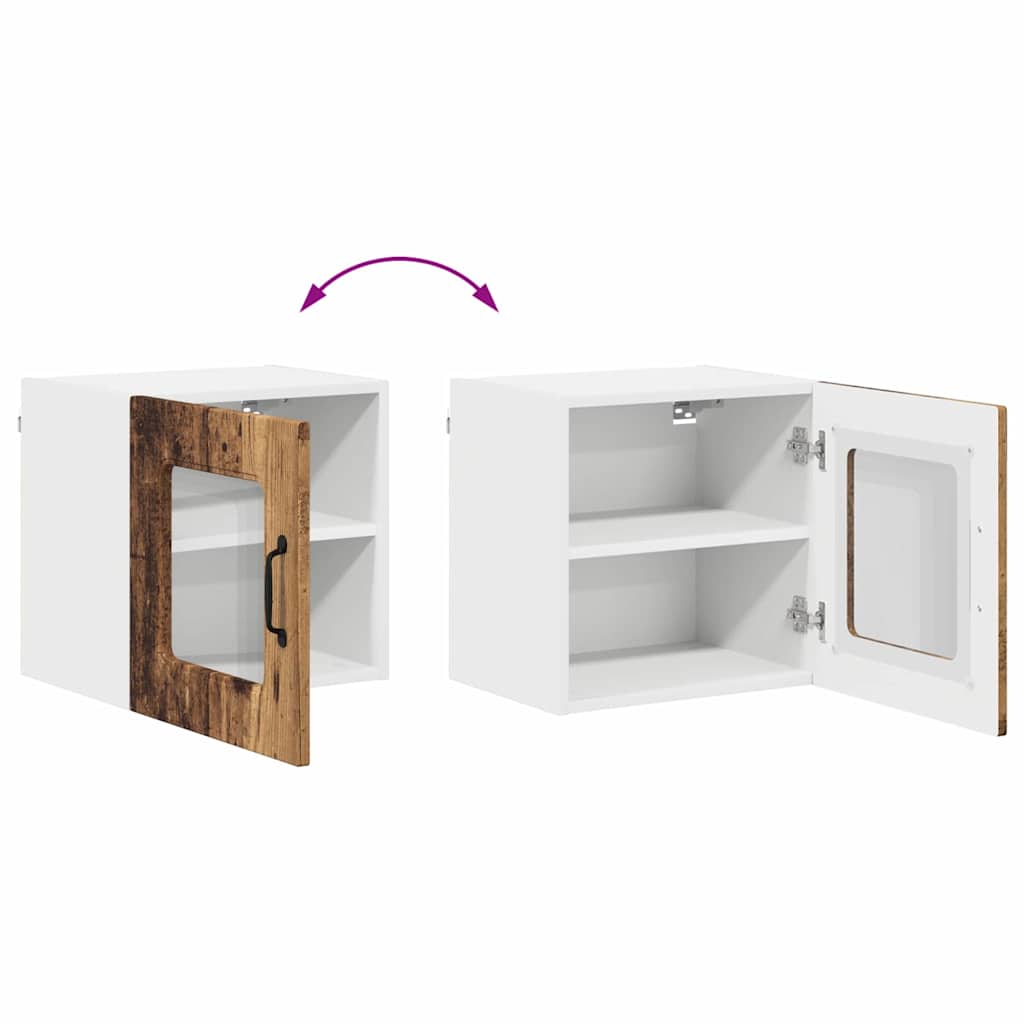 Kitchen Wall Cabinet Old Wood 40 x 31 x 40 cm Engineered Wood