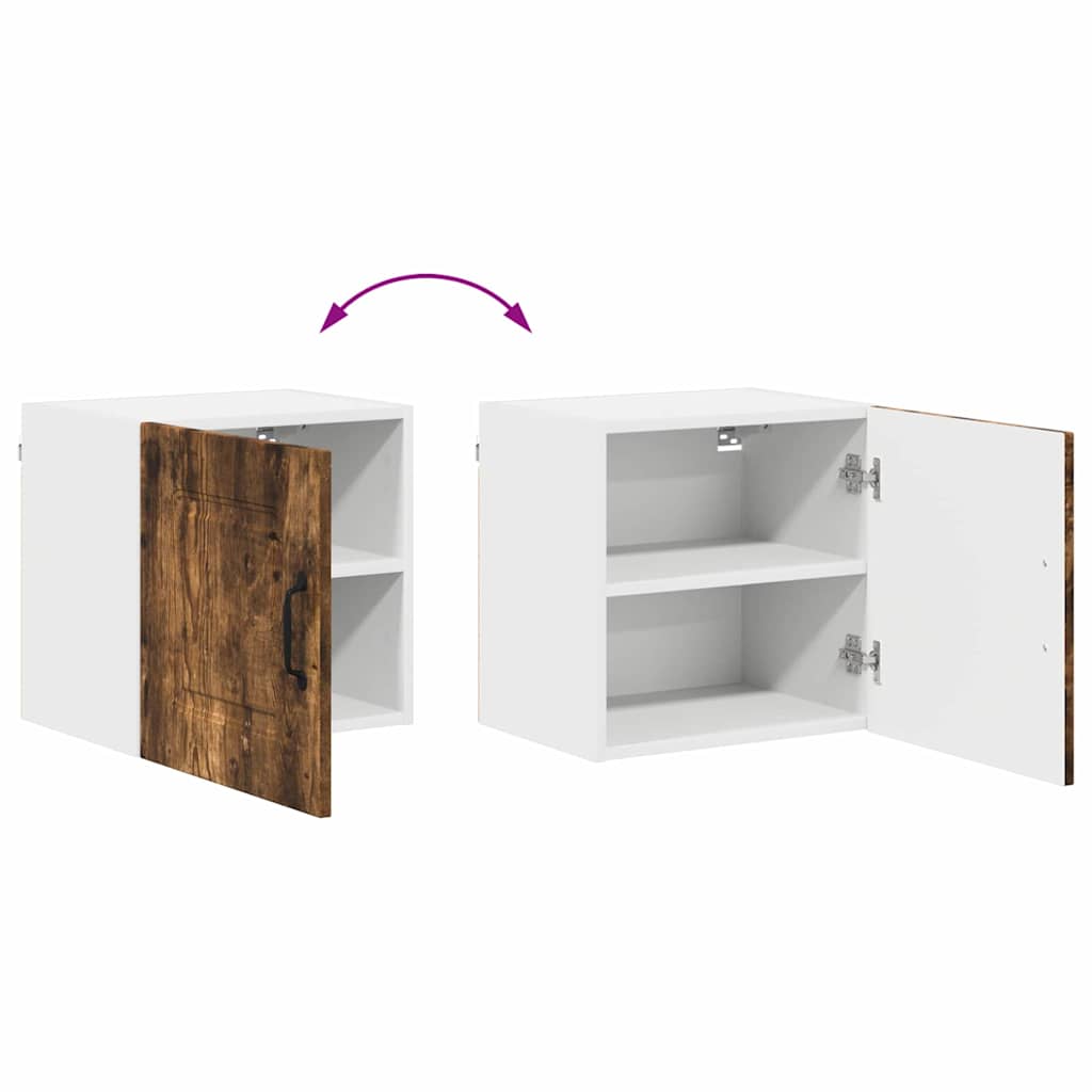 Kitchen Wall Cabinet Smoked Oak 40 x 31 x 40 cm Engineered Wood