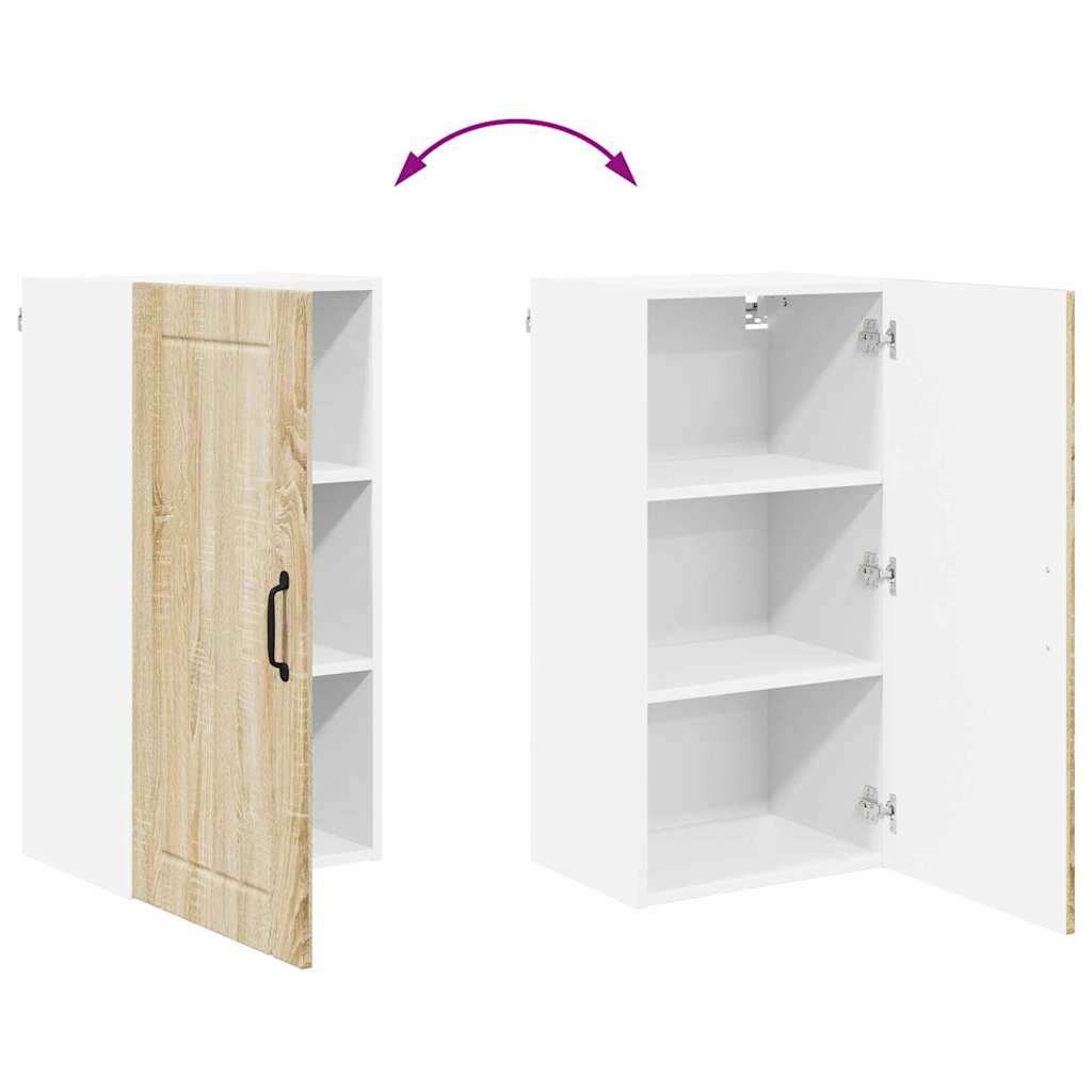 Kitchen Cabinet Sonoma Oak 40 x 31 x 80 cm Engineered Wood