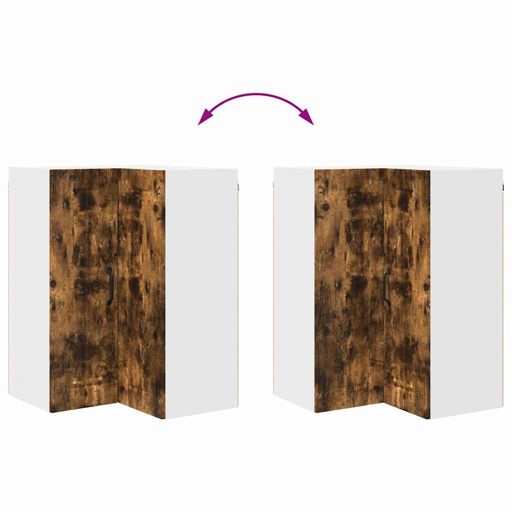 Kitchen Cabinet Smoked Oak 57 x 57 x 80 cm Engineered Wood