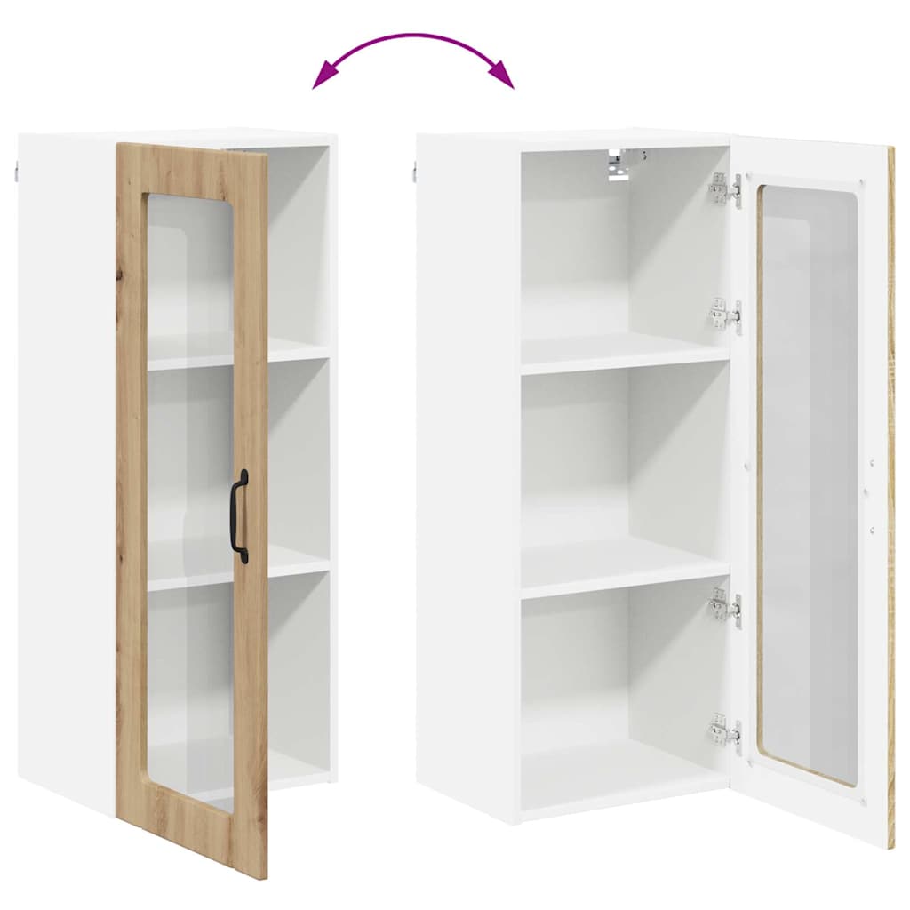 Kitchen Cabinet Artisan Oak 40 x 31 x 100 cm Engineered Wood