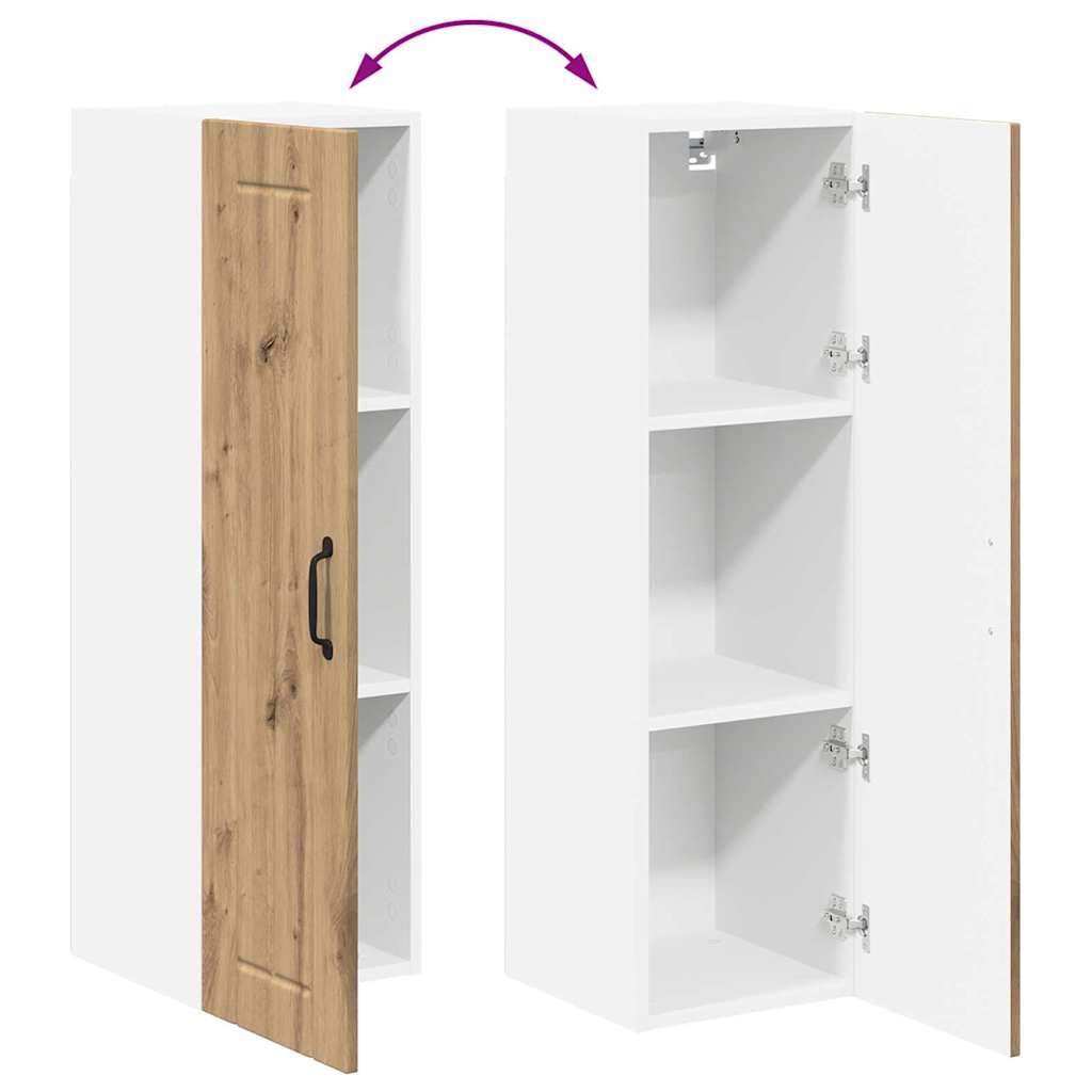 Kitchen Cabinet Artisan Oak 30 x 31 x 100 cm Engineered Wood