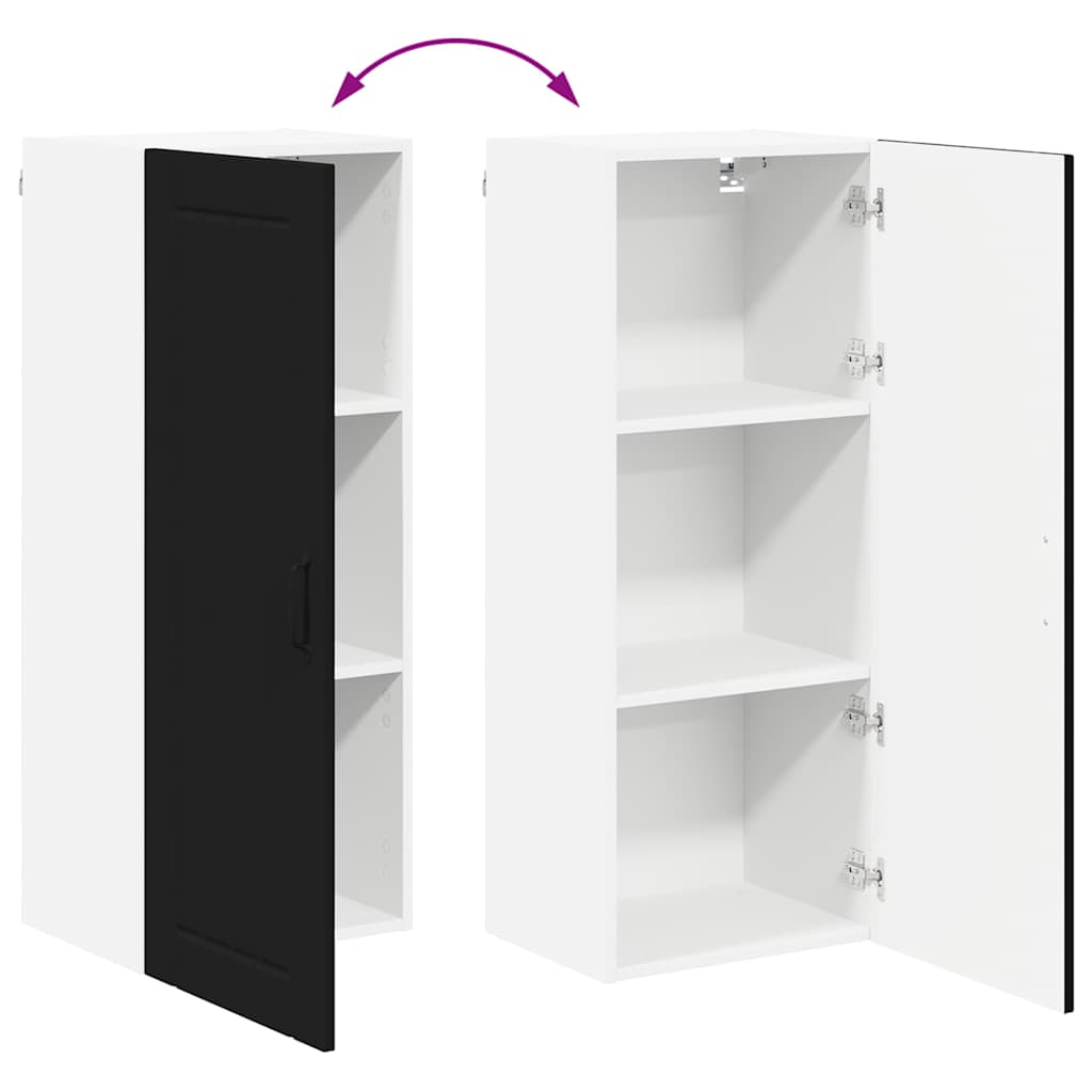 Kitchen Cabinet Black 40 x 31 x 100 cm Engineered Wood